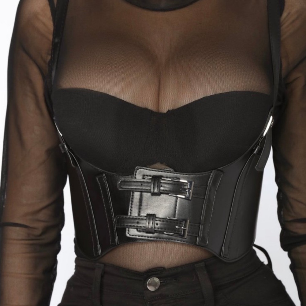 Black Corset Belt